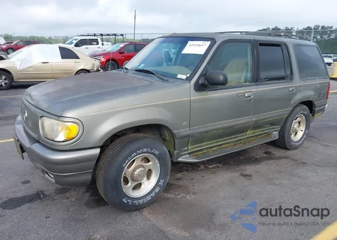 2000 Mercury Mountaineer из США, поврежденный, VIN 4M2ZU86P8YUJ07066